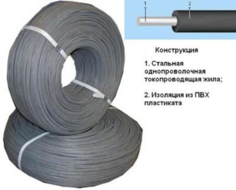 Провод для прогрева бетона